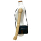 GUCCI Shoulder Bag canvas black Sherry line