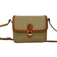 CELINE Shoulder Bag leather beige