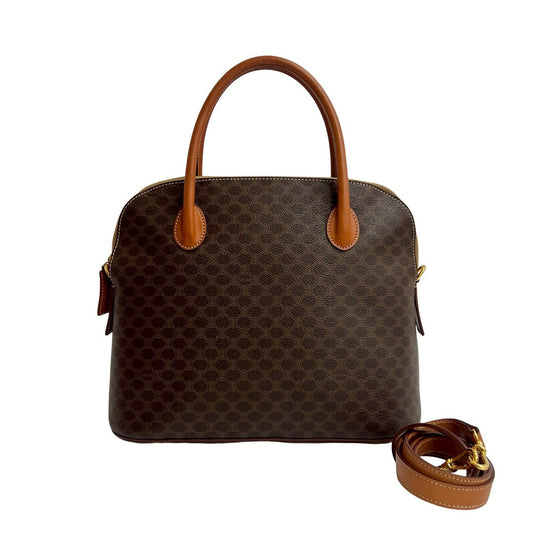 CELINE Shoulder Bag leather Brown