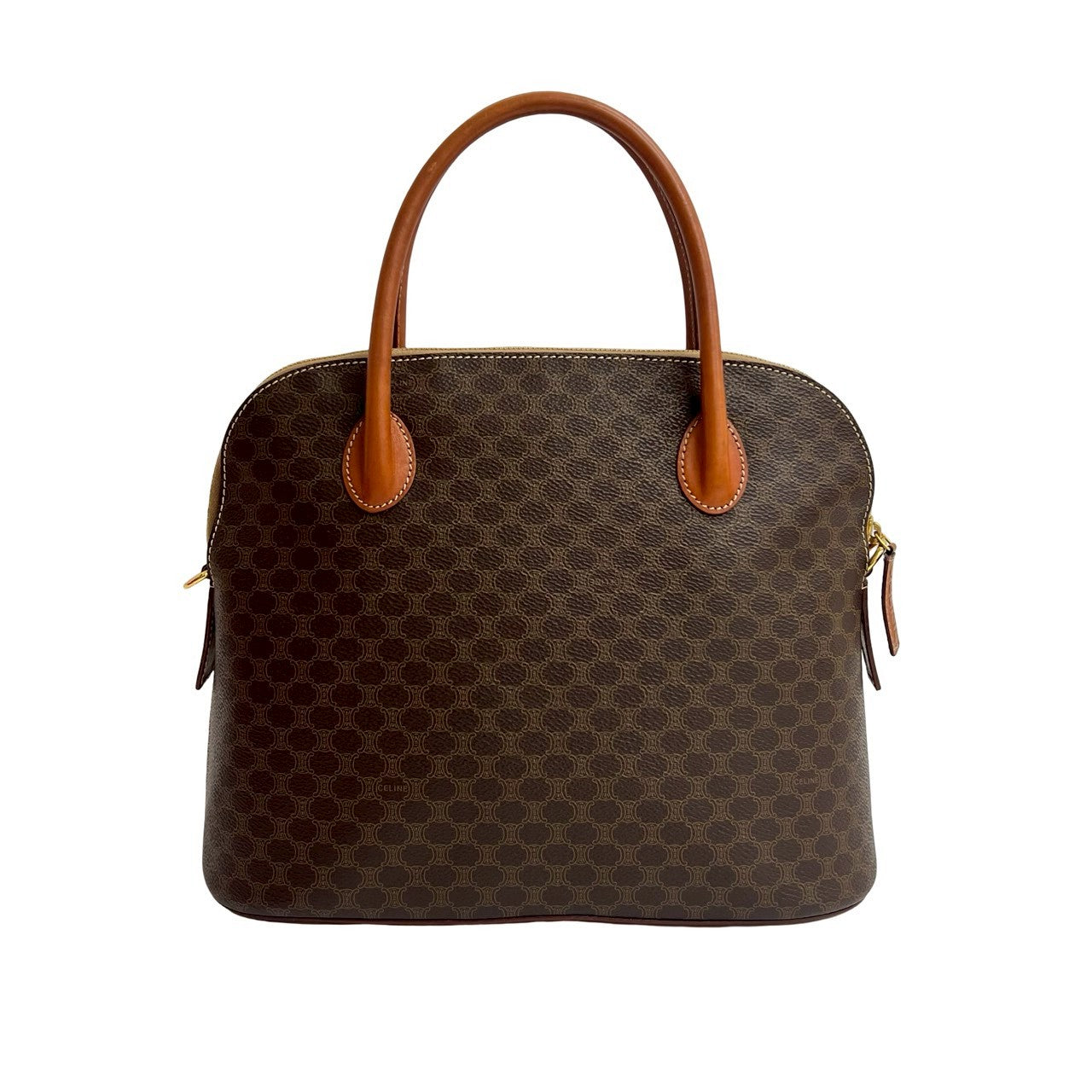 CELINE Shoulder Bag leather Brown