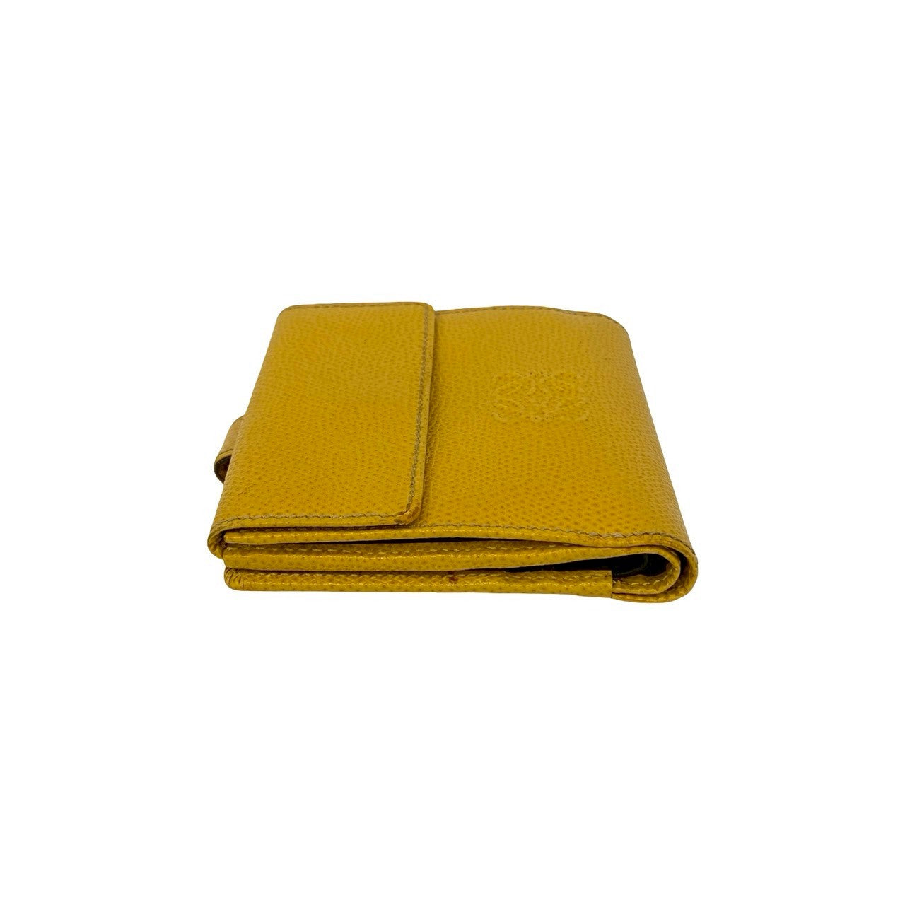 LOEWE Bifold Wallet leather yellow