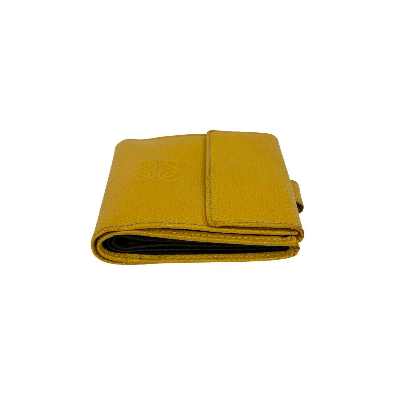 LOEWE Bifold Wallet leather yellow