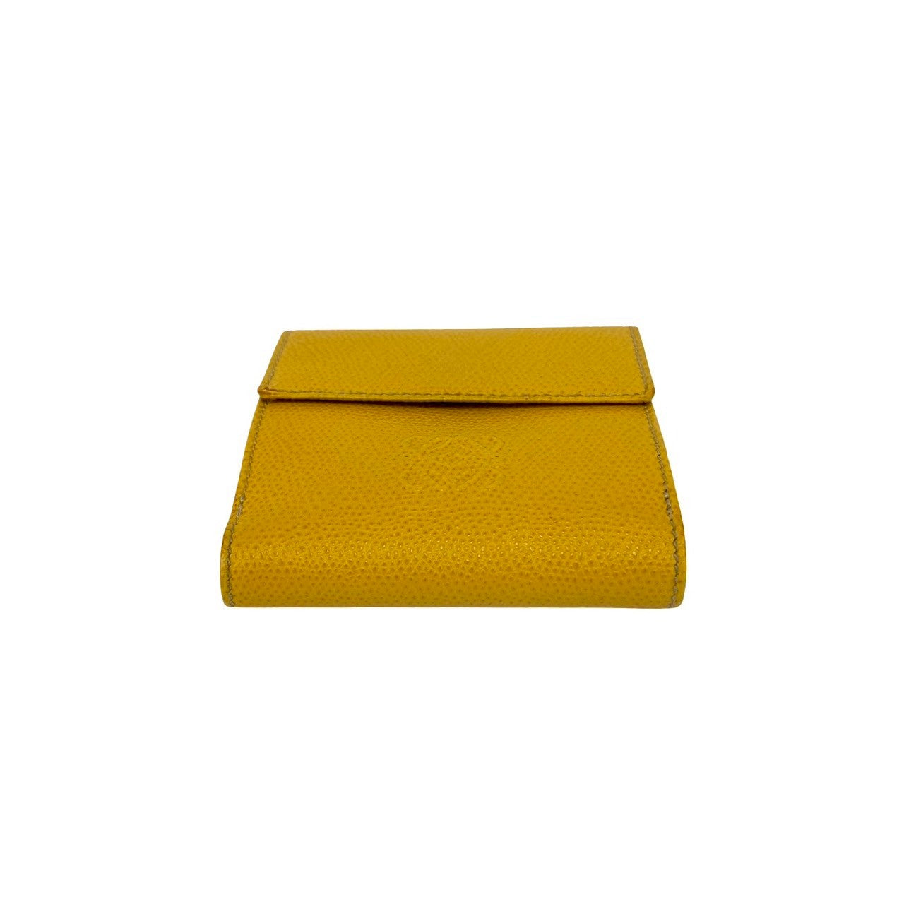 LOEWE Bifold Wallet leather yellow