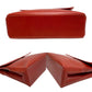LOEWE Shoulder Bag leather Red Velazquez Women Used Authentic