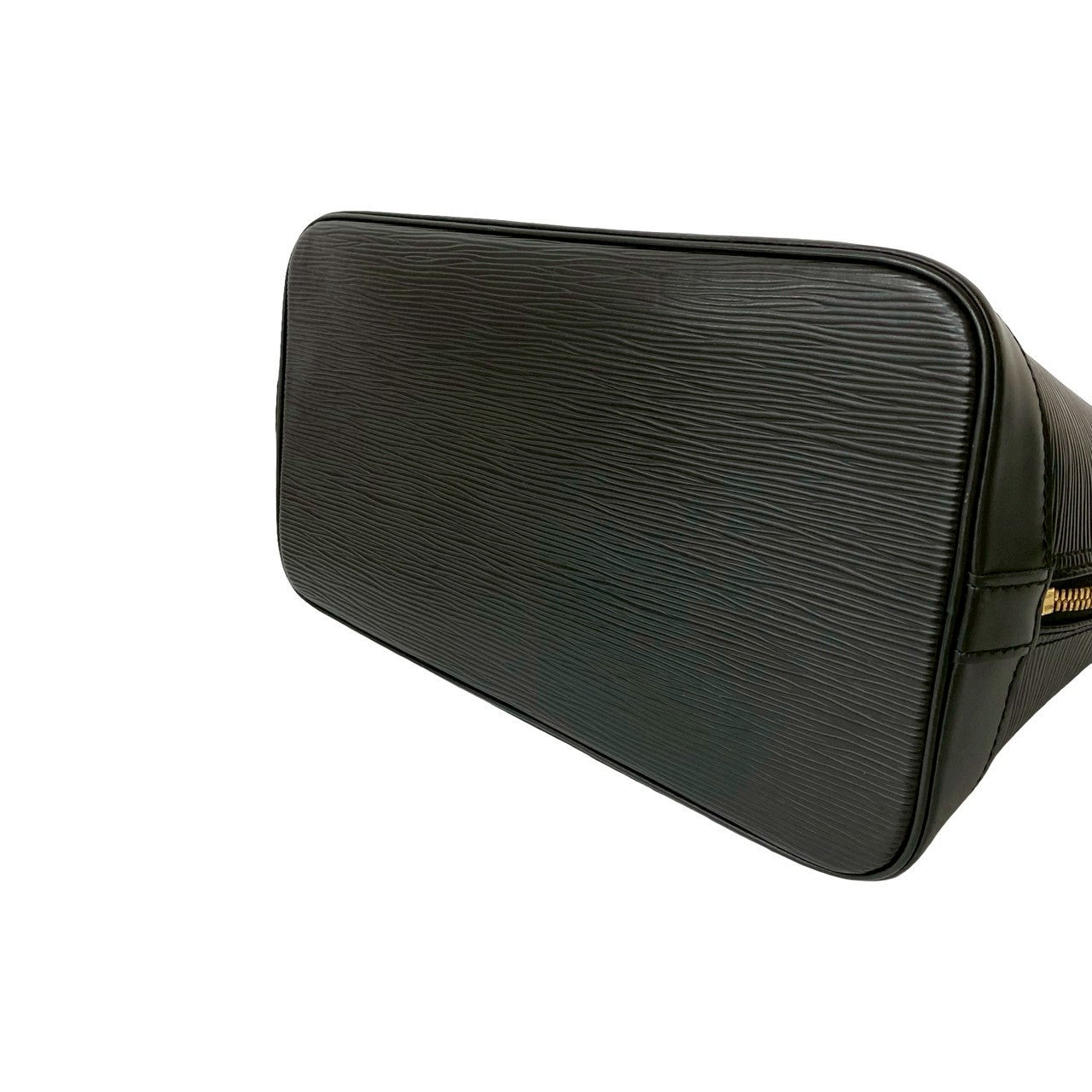 LOUIS VUITTON Handbag Epi Leather black Epi Alma