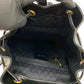 GUCCI Backpack leather black Bamboo