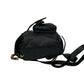 GUCCI Backpack leather black Bamboo