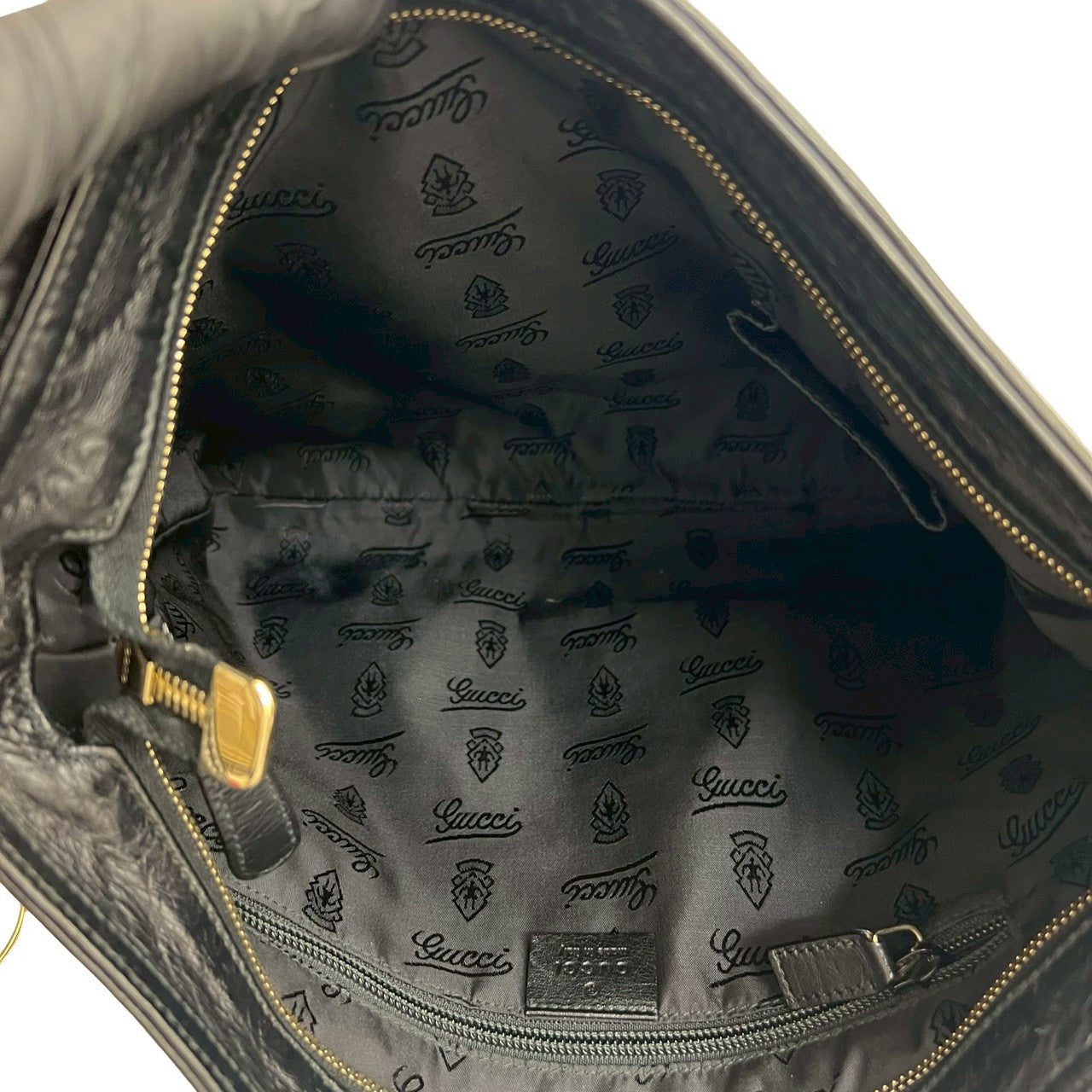 GUCCI Shoulder Bag leather black Sima 表記サイズ(EU)