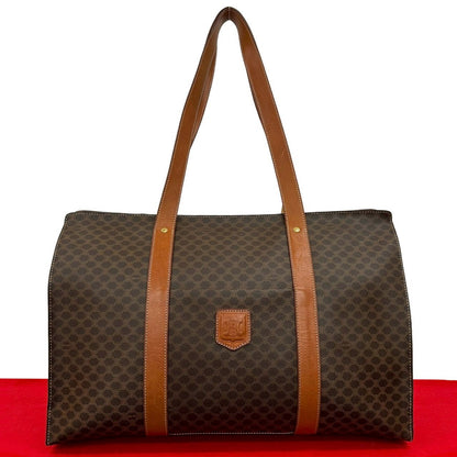 CELINE Tote Bag PVC Brown