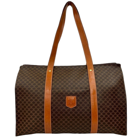 CELINE Tote Bag PVC Brown