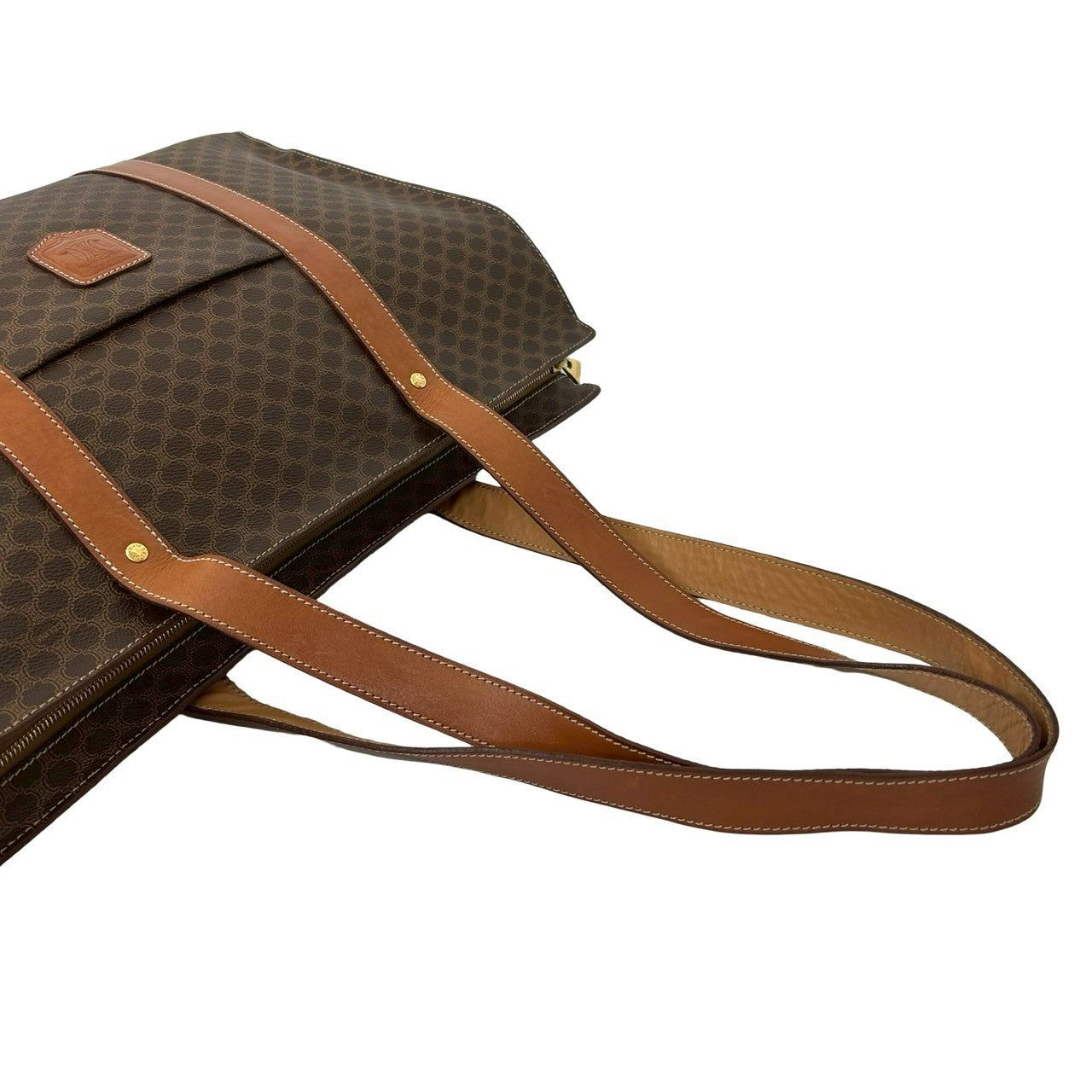 CELINE Tote Bag PVC Brown