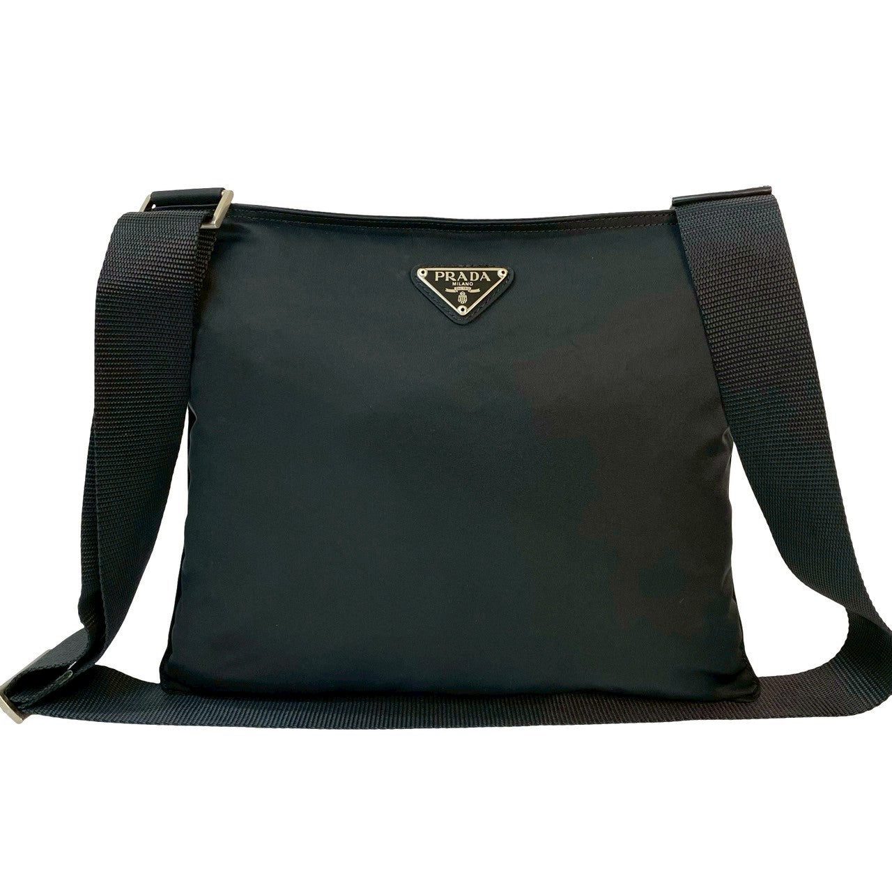 PRADA Shoulder Bag Nylon black