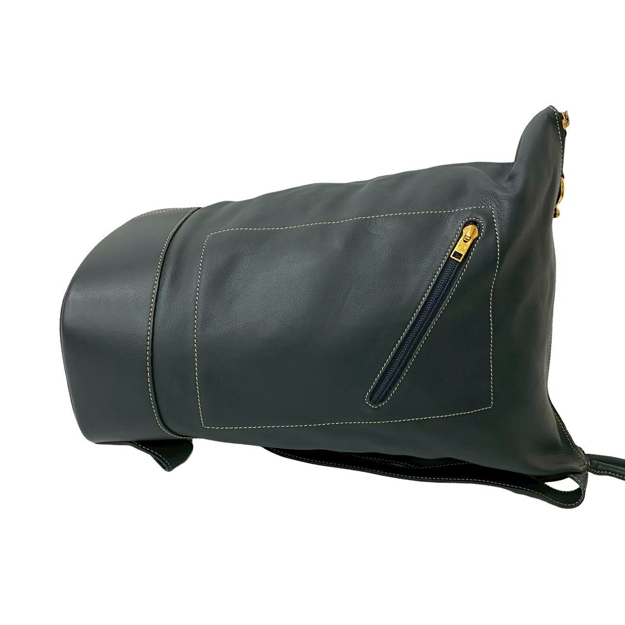 LOEWE Backpack leather Navy Anton