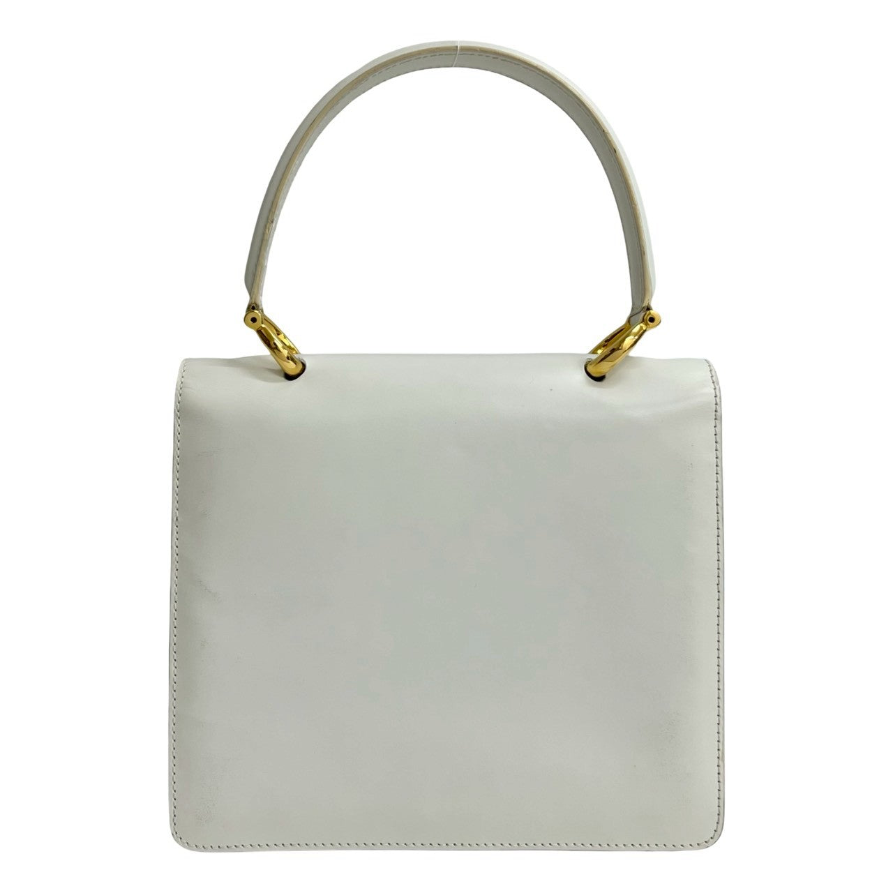 CELINE Handbag Calfskin white
