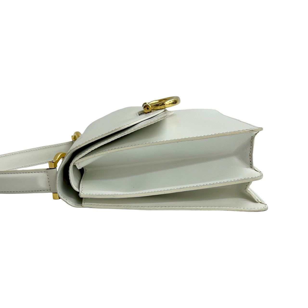 CELINE Handbag Calfskin white