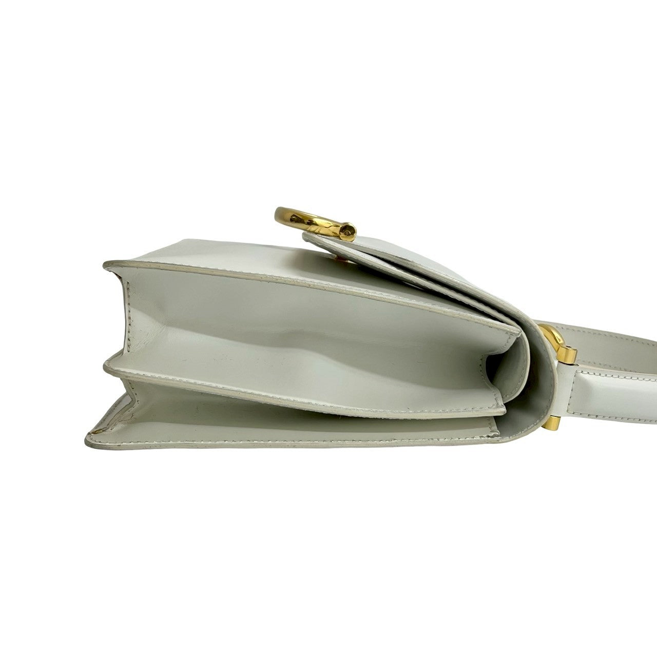 CELINE Handbag Calfskin white