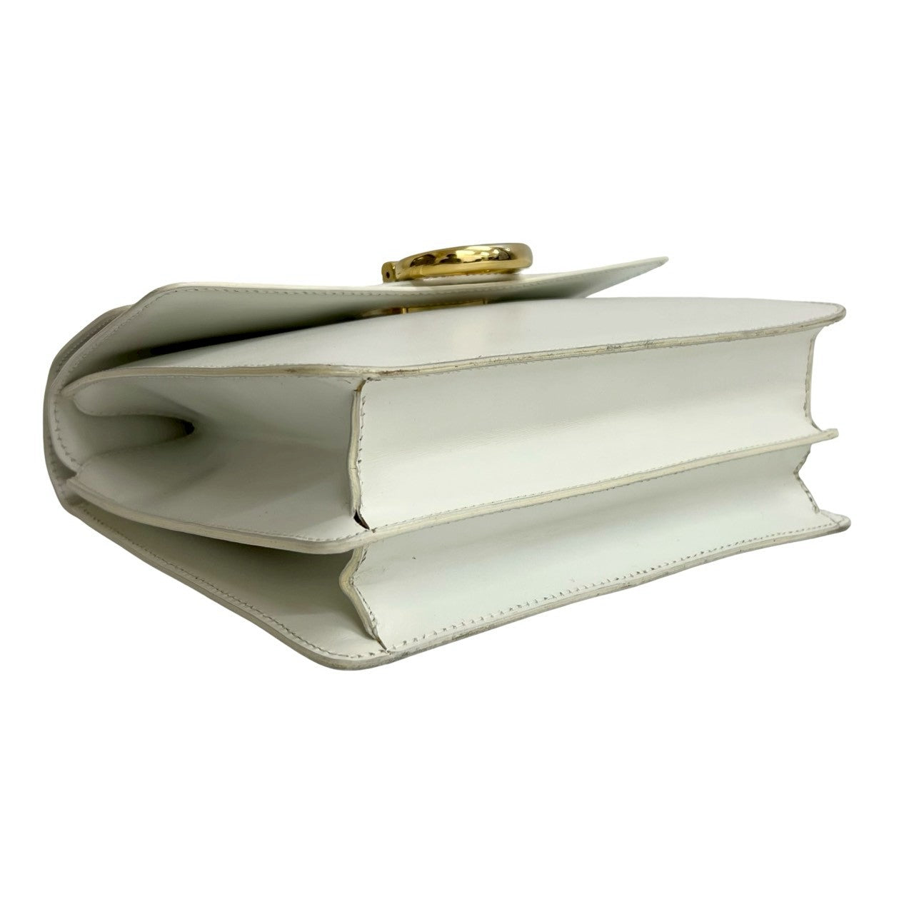 CELINE Handbag Calfskin white