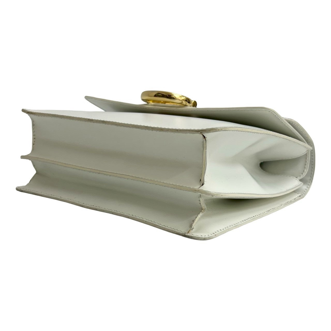 CELINE Handbag Calfskin white