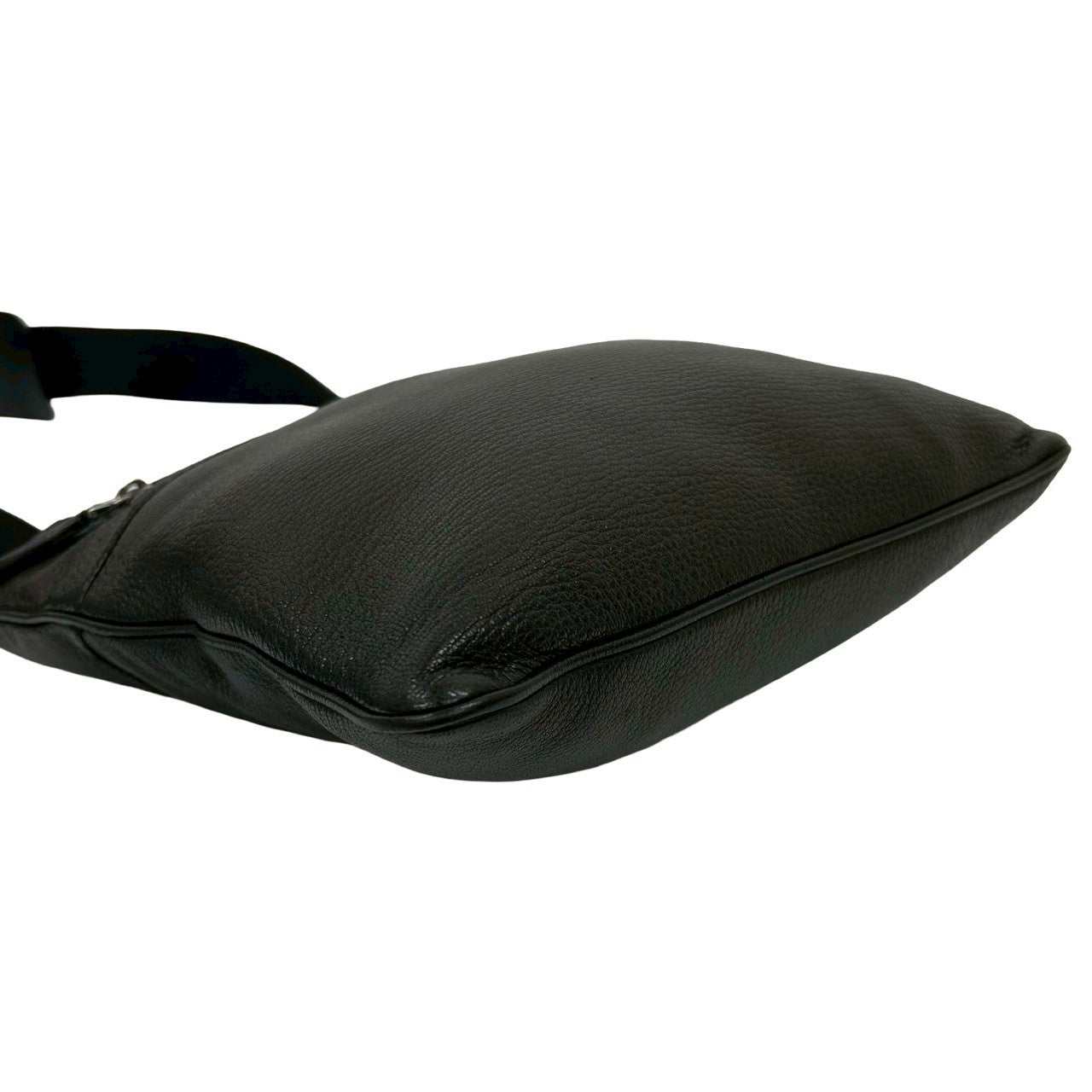 PRADA Shoulder Bag leather black