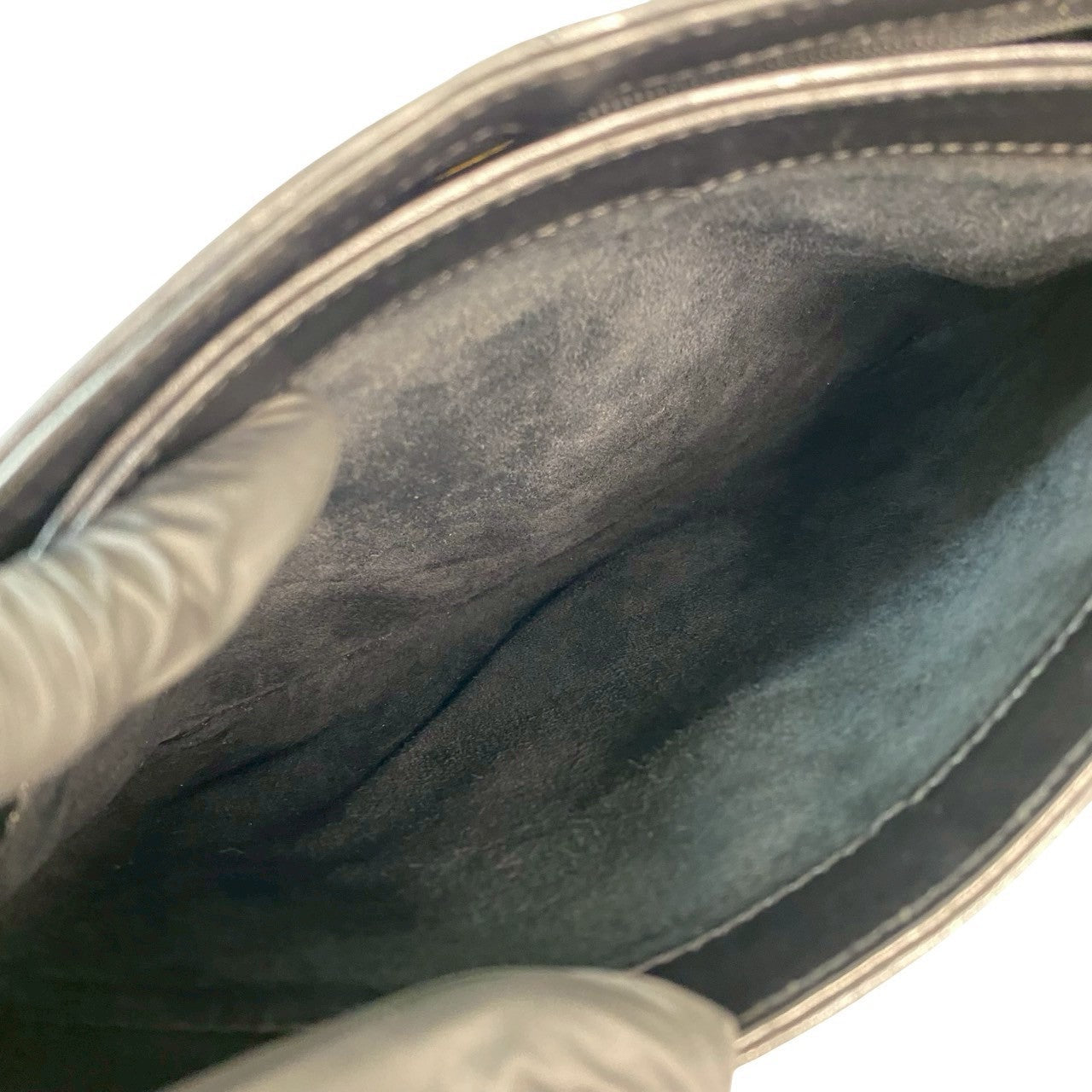 GUCCI Shoulder Bag leather black