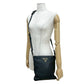 PRADA Shoulder Bag leather black