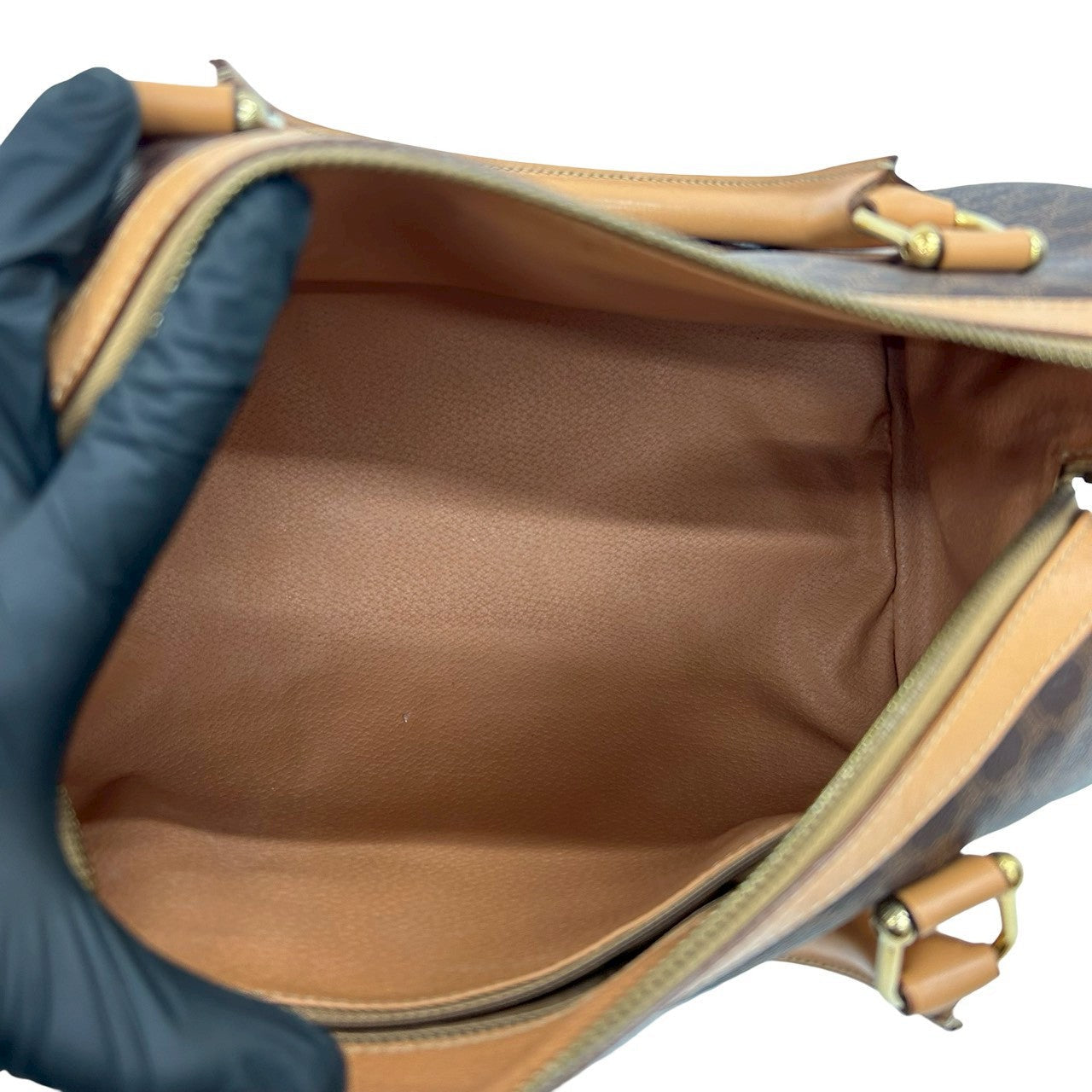 CELINE Handbag leather Brown