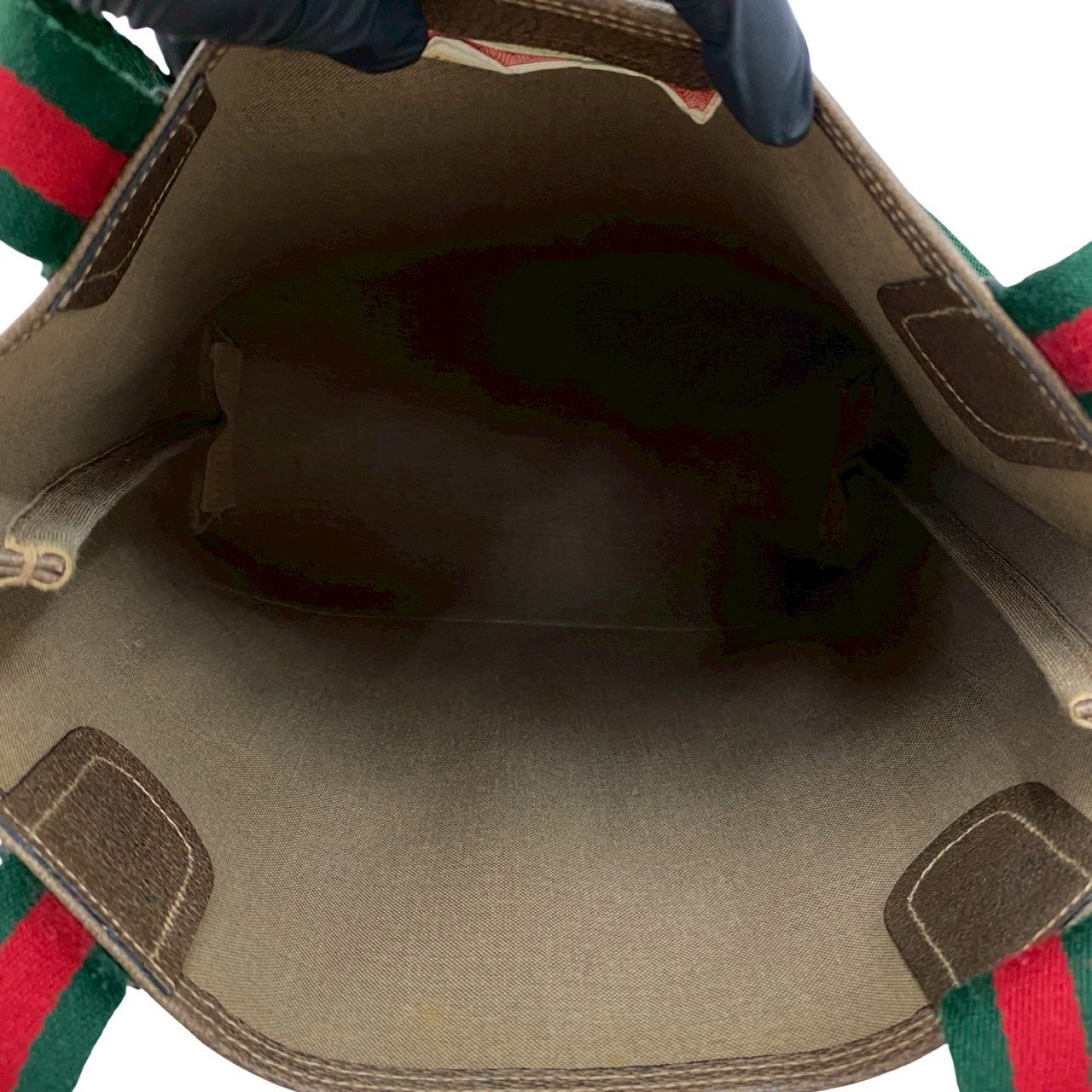 GUCCI Tote Bag leather Brown Sherry line