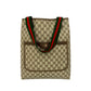 GUCCI Tote Bag leather Brown Sherry line