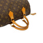 LOUIS VUITTON Handbag leather Brown Monogram Speedy 30