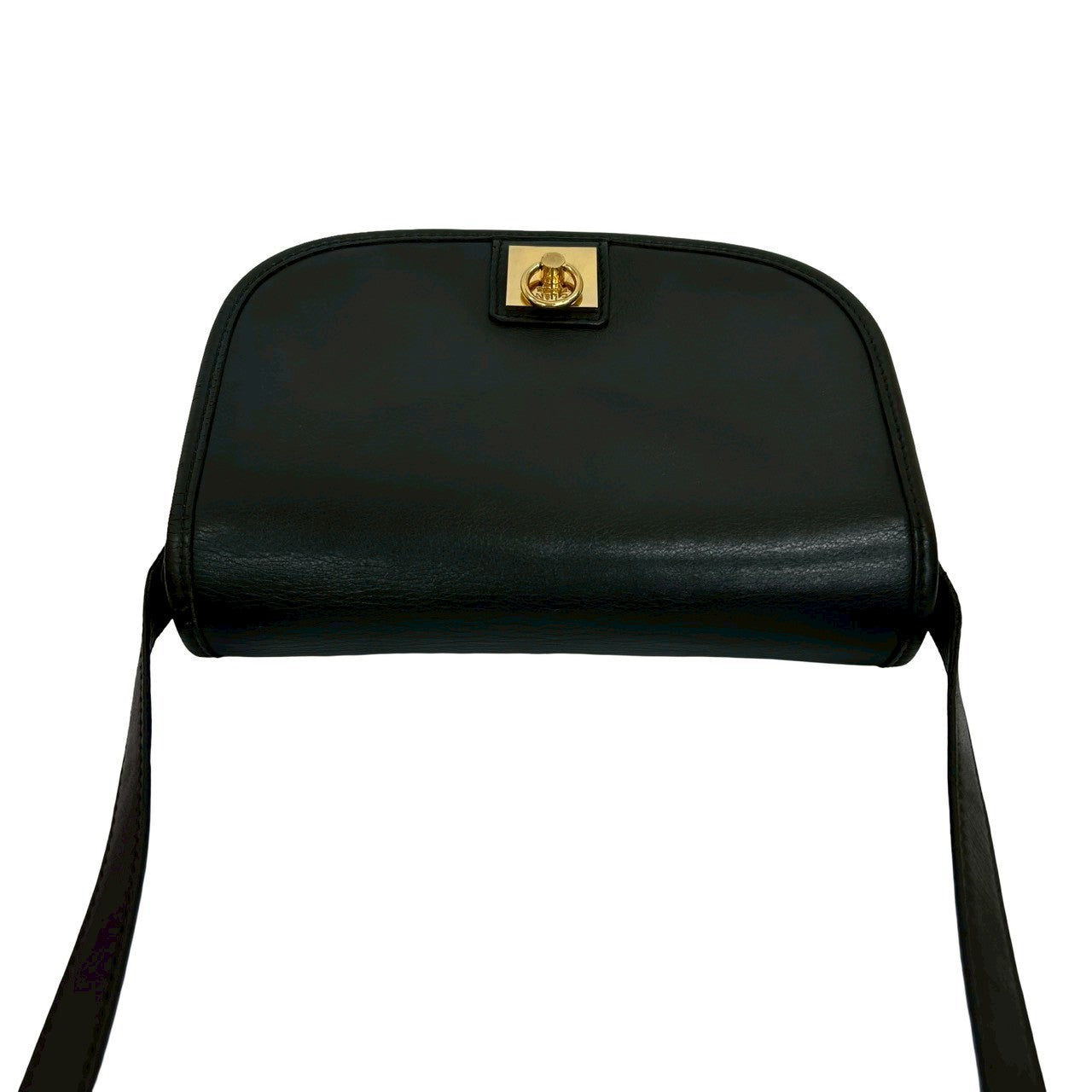 CELINE Shoulder Bag leather black