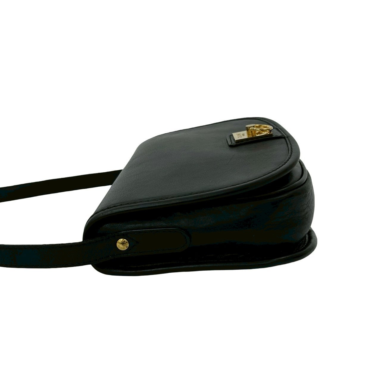 CELINE Shoulder Bag leather black