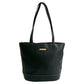 BURBERRY Tote Bag leather black