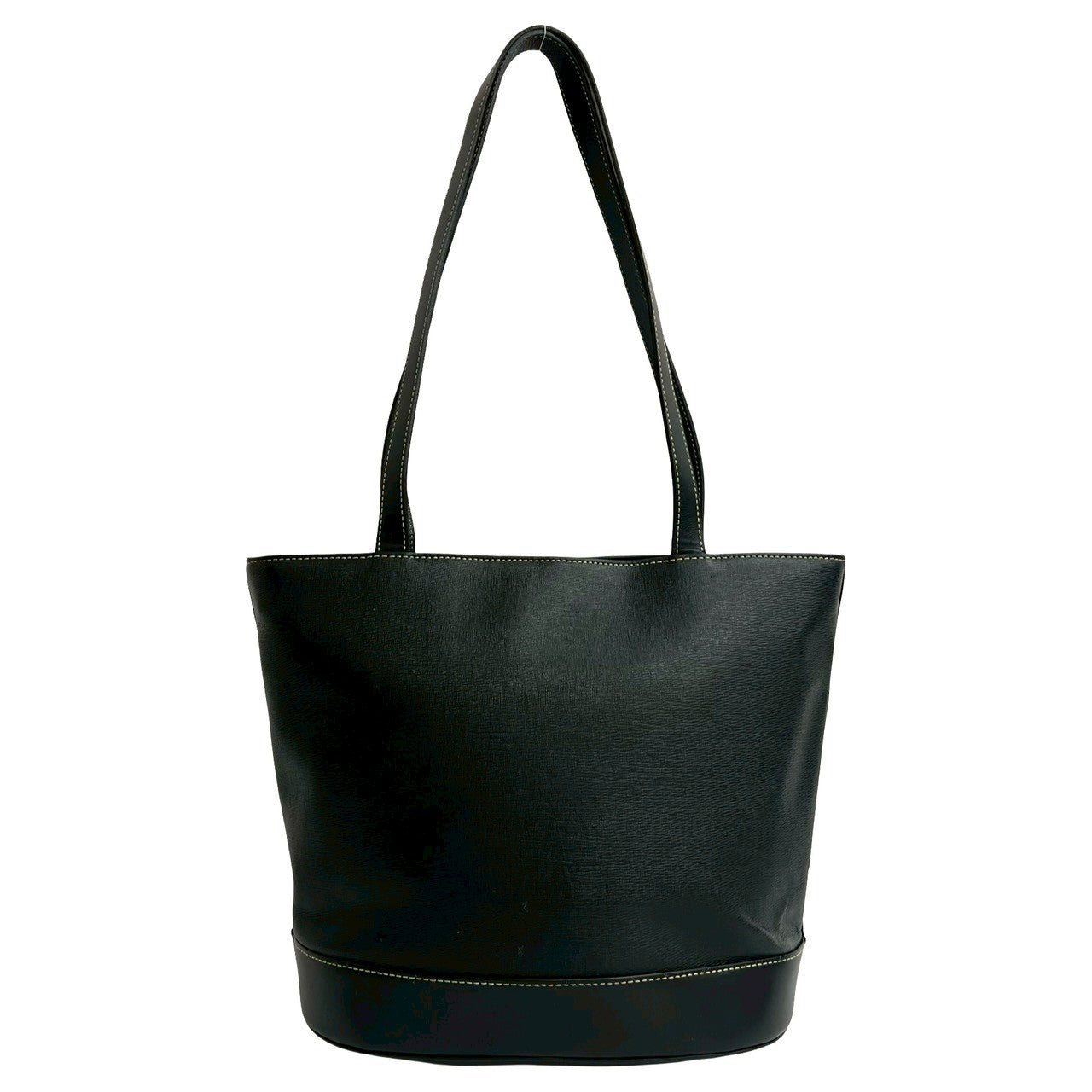 BURBERRY Tote Bag leather black