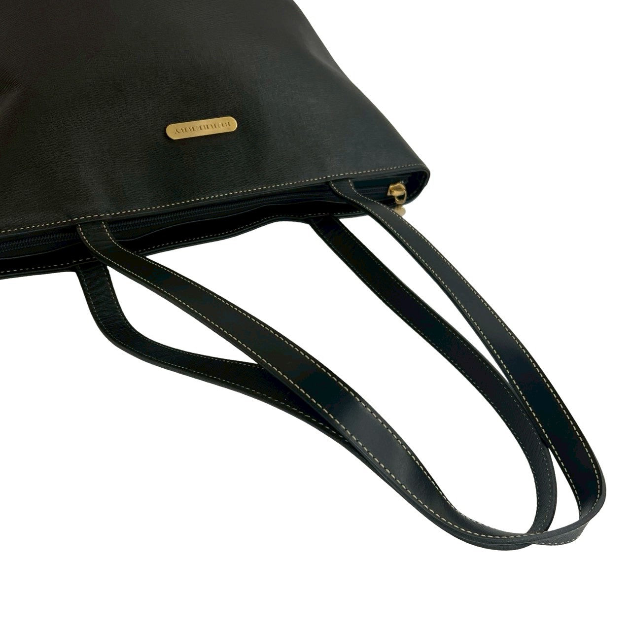 BURBERRY Tote Bag leather black