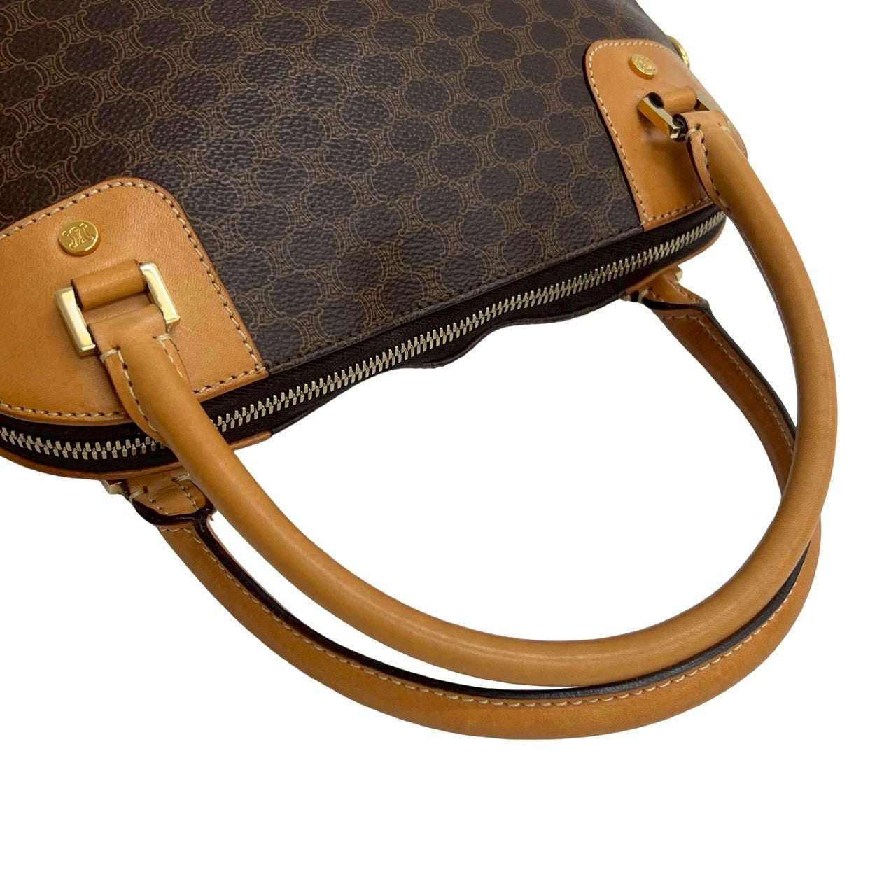 CELINE Shoulder Bag leather Brown