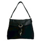 PRADA Shoulder Bag leather black