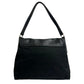 PRADA Shoulder Bag leather black