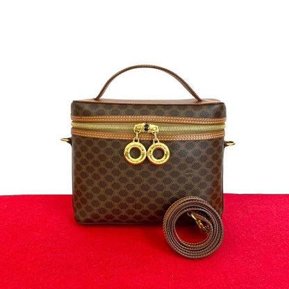 CELINE Shoulder Bag leather Brown