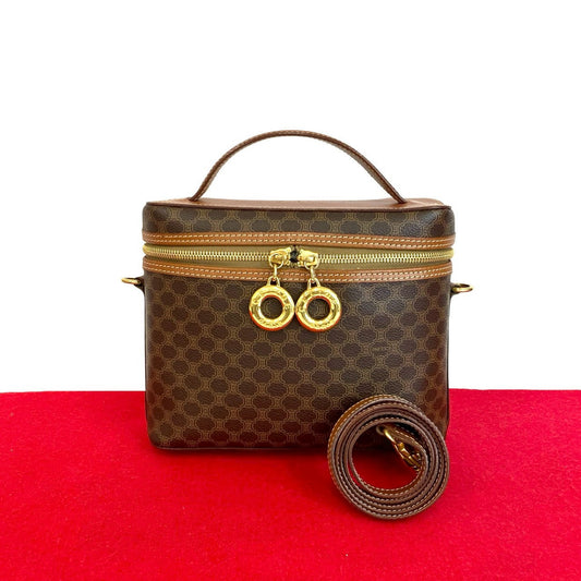 CELINE Shoulder Bag leather Brown