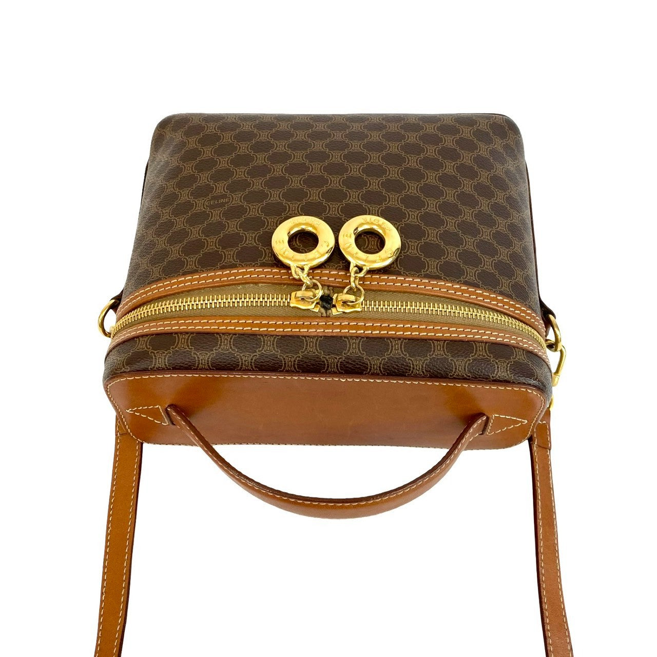 CELINE Shoulder Bag leather Brown