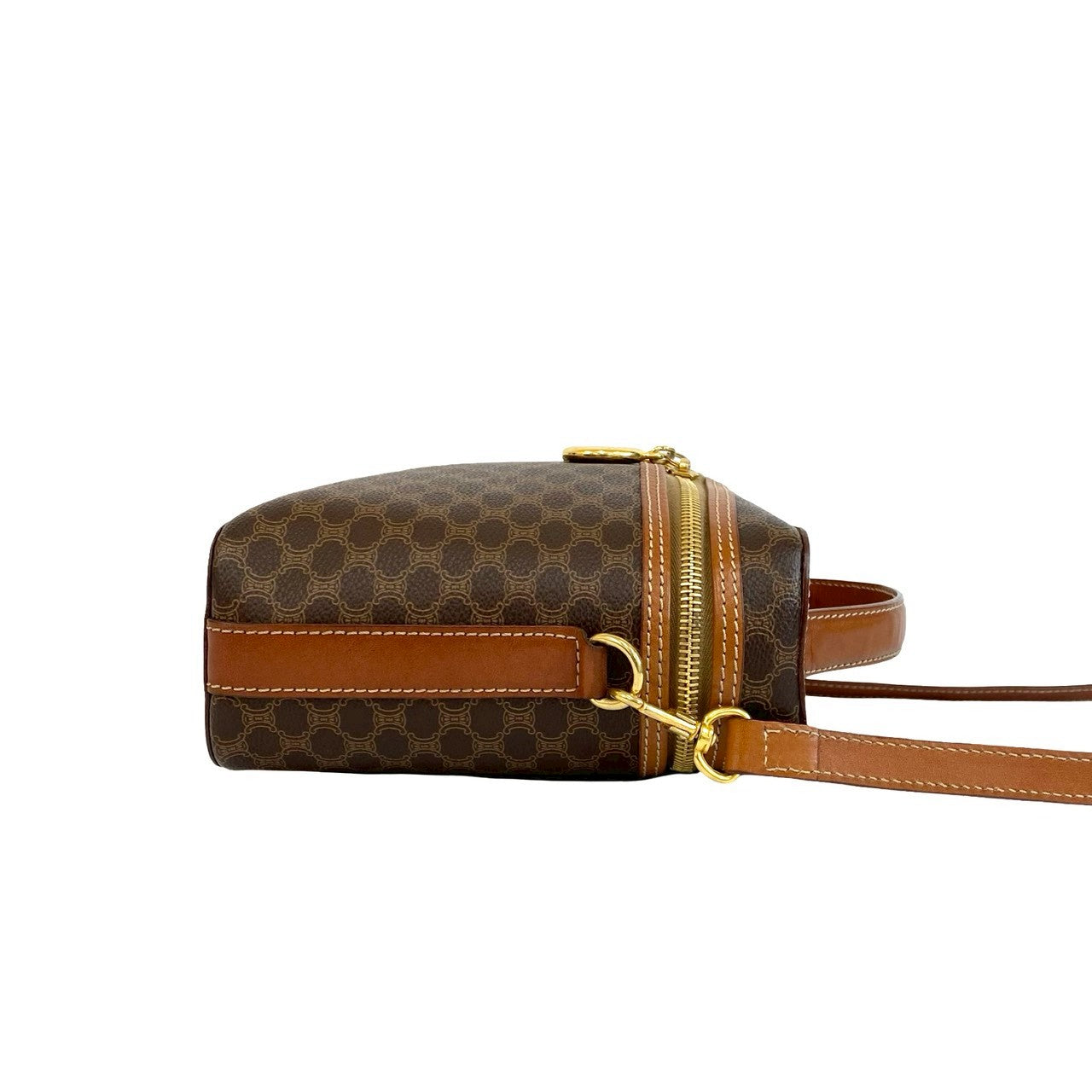 CELINE Shoulder Bag leather Brown