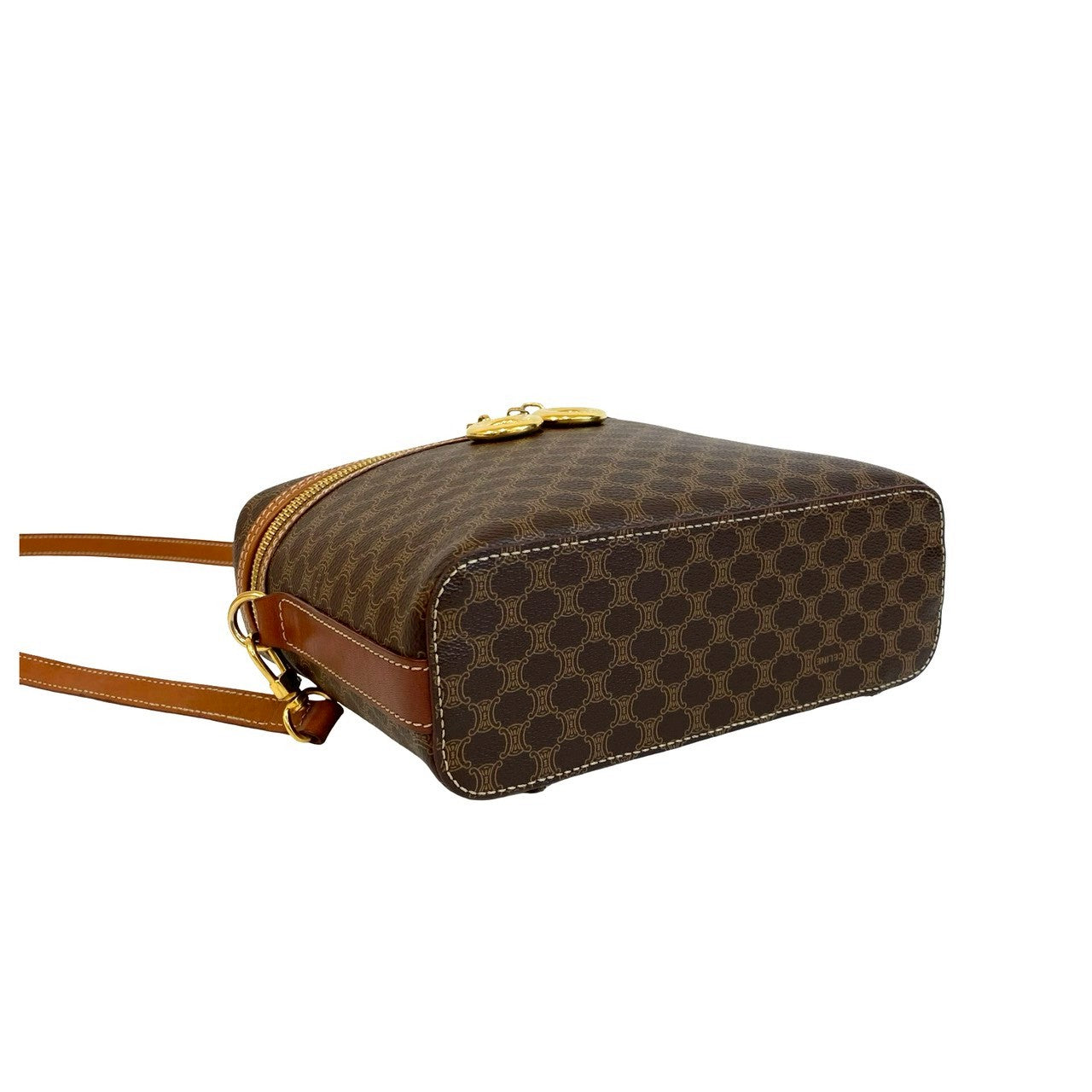 CELINE Shoulder Bag leather Brown