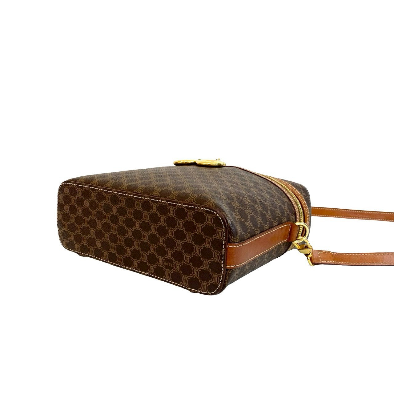 CELINE Shoulder Bag leather Brown