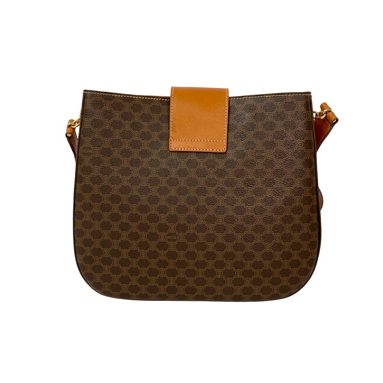 CELINE Shoulder Bag leather Brown