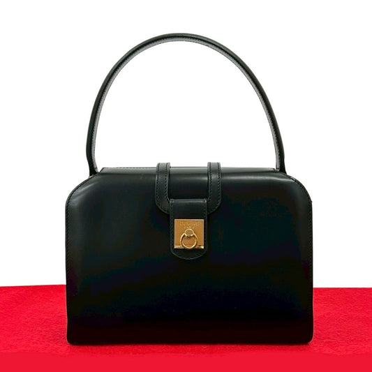 CELINE Handbag leather black