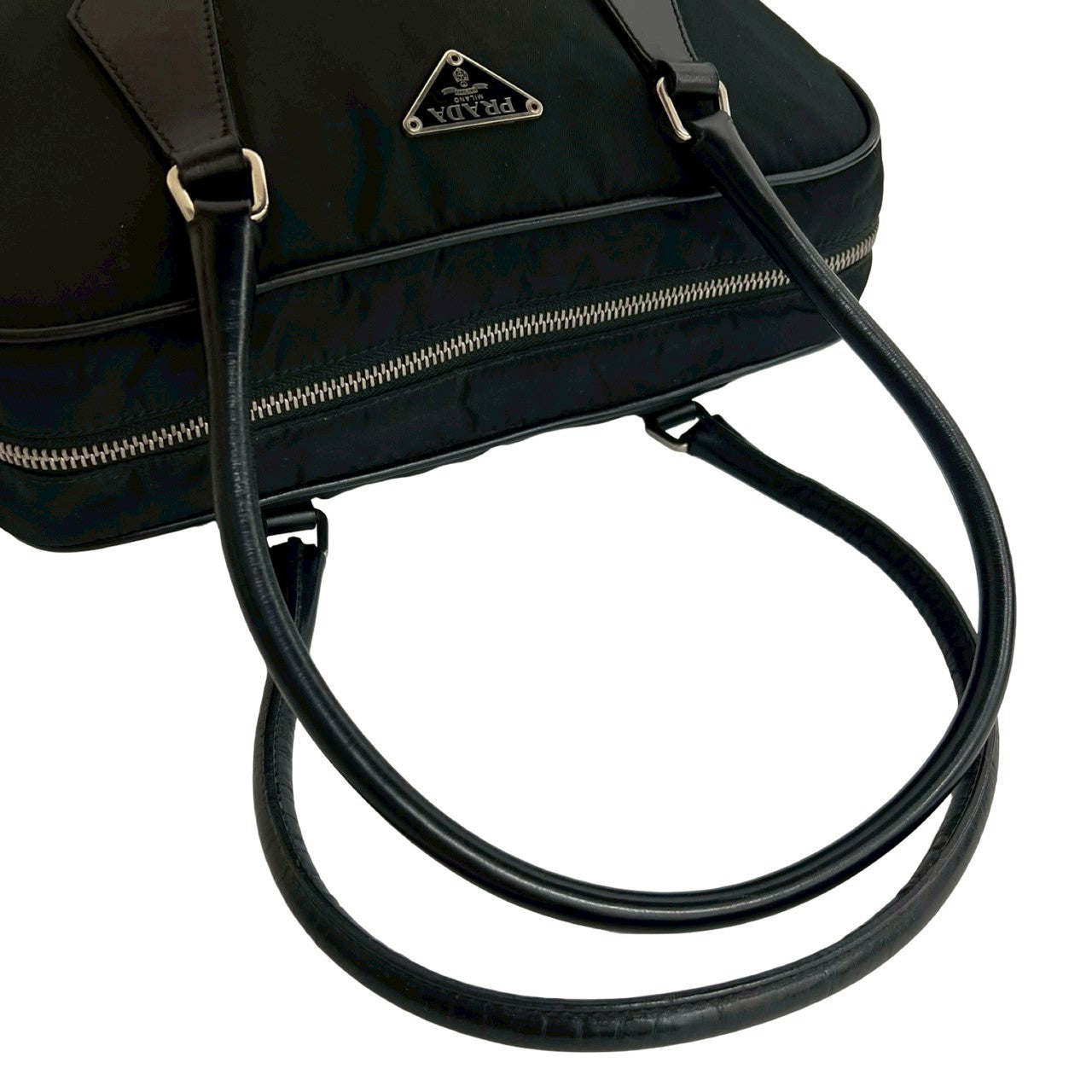 PRADA Handbag Nylon black