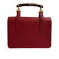 GUCCI Handbag leather Red Bamboo