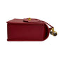 GUCCI Handbag leather Red Bamboo