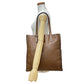 PRADA Tote Bag leather Brown