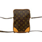 LOUIS VUITTON Shoulder Bag leather Brown Monogram Amazone